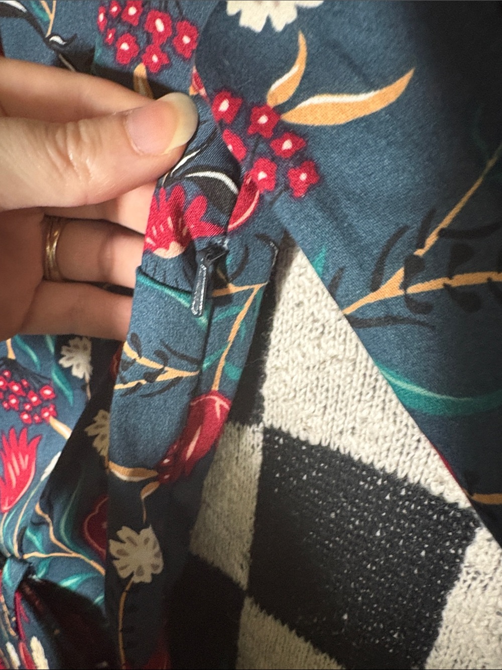 NWT ModCloth x Collectif Darcey Poppy Floral Swing Dress - Picture 6 of 12